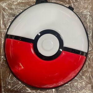 NWT Pokemon Pokeball Shape 3D Hard PVC Shell 17.5'' Backpack Bag